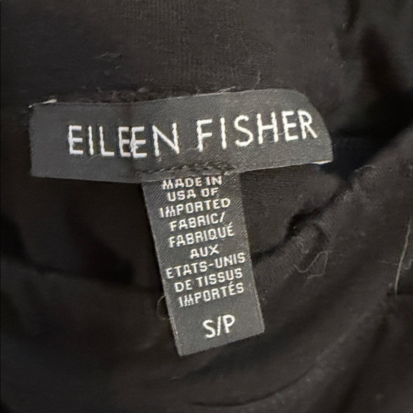 Eileen Fisher Black Skirt with Built-in Leggings - Picture 2 of 2